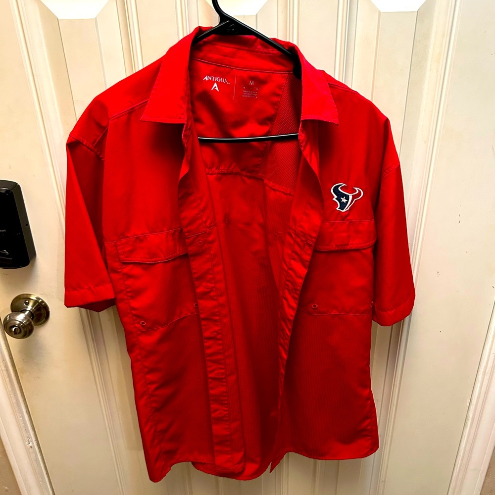 Houston Texans fishing shirt